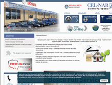 Tablet Screenshot of celnar.pl